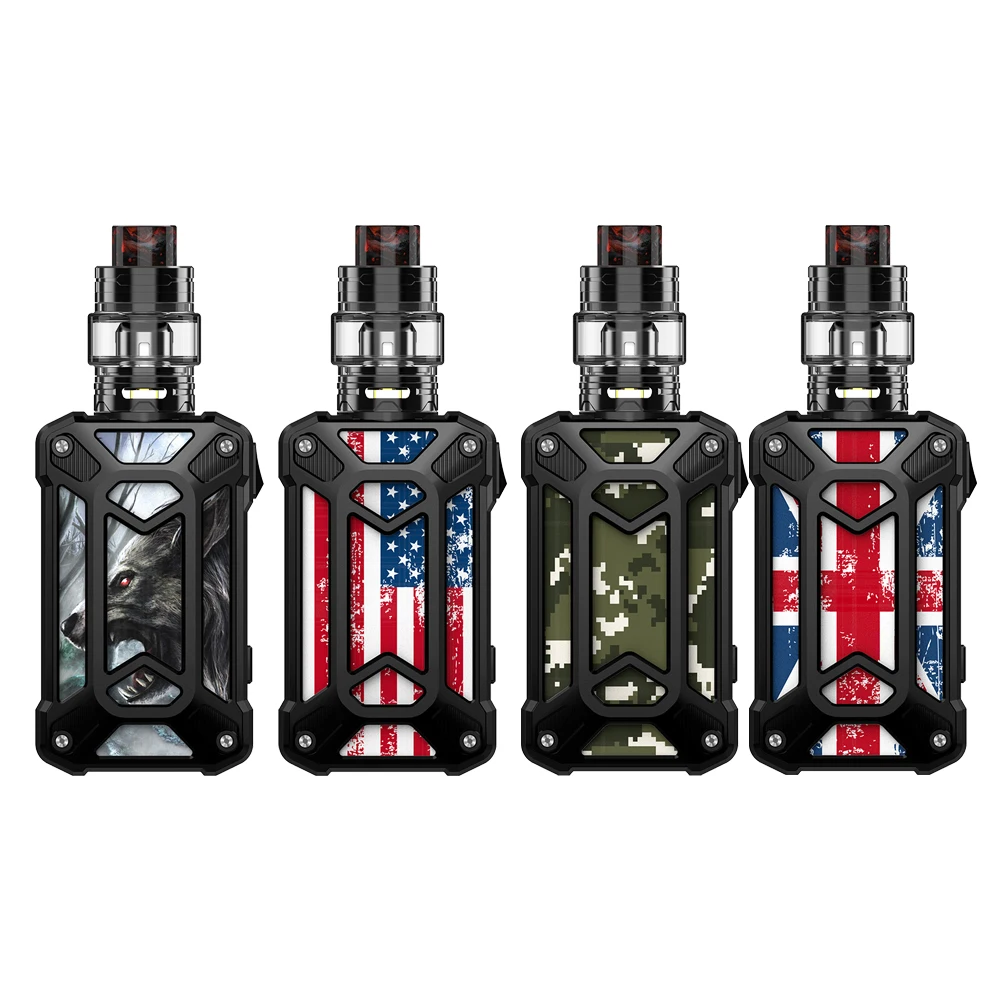 

E Cigarette Rincoe Mechman Mesh Vape kit 228W Vape Mod with mesh tank fit single/dual mesh coil e-cigs by 18650