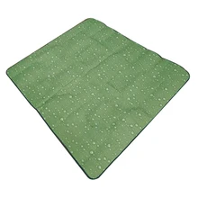 AOTU Открытый водонепроницаемый коврик для пикника складной коврик для пляжа или палатки ребенок Мультиплеер 180x150 см(зеленый