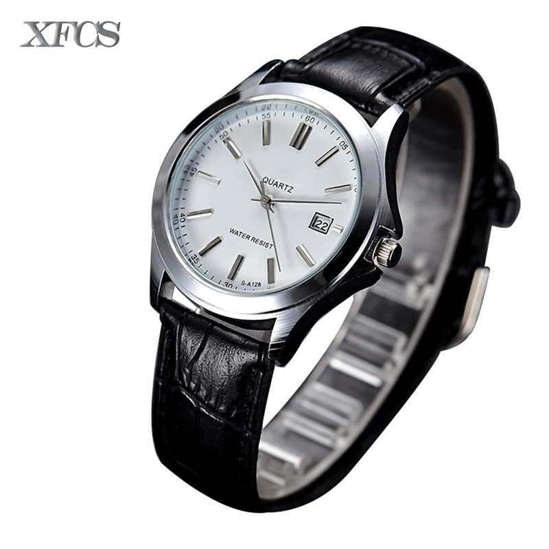 

XFCS 2017 waterproof watch for man quartz automatic wristwatch mens famous brand watches topmerk tag original clock colores