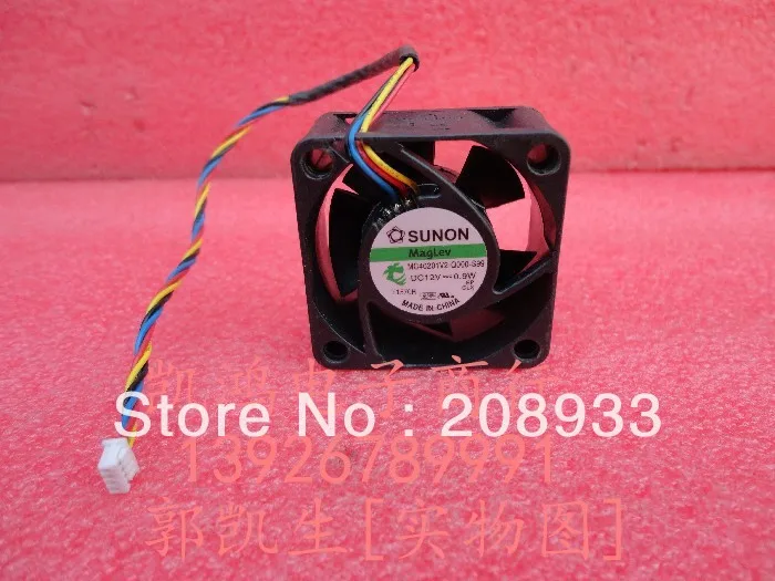 

For SUNON / built quasi MC40201V2-Q000-S99 four-wire 4CM 4020 12V quiet fan ++cooling fan