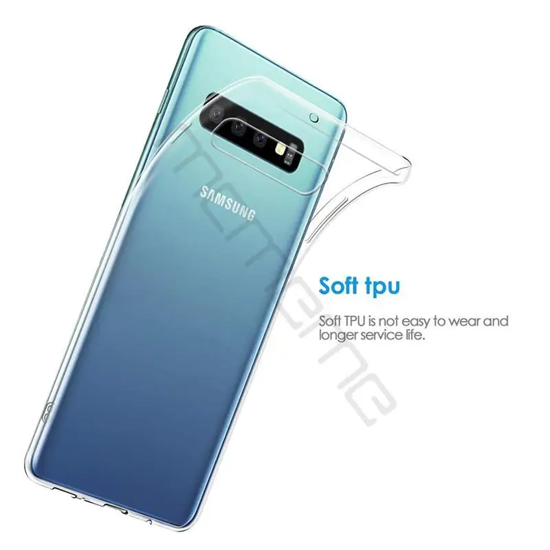 

Case For Samsung Galaxy S10 Plus S10e Lite Nature soft TPU clear Transparent Back Cover For Samsung S10 /S10 Plus /S10e