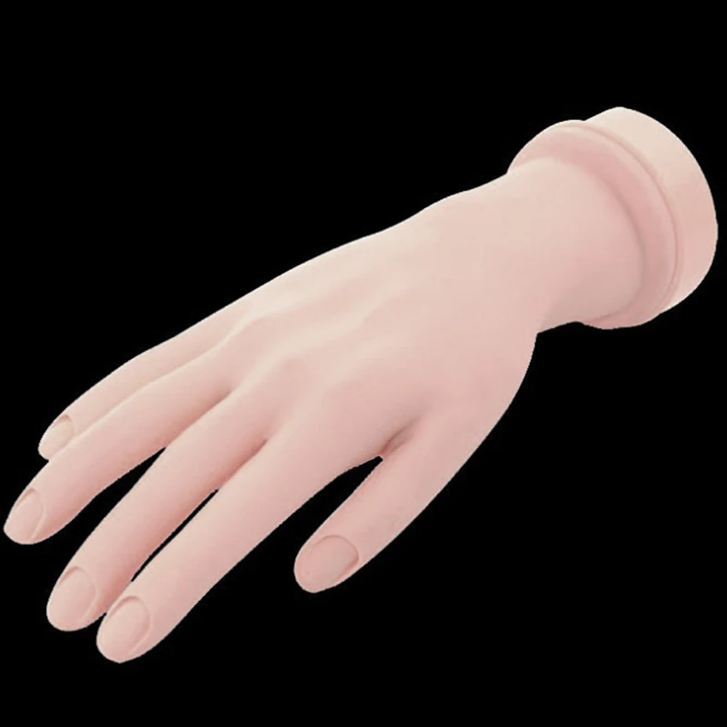 

Hot Nail Art Practice Fake Finger Hand Model Training Learning DIY Manicure Tool SJ66