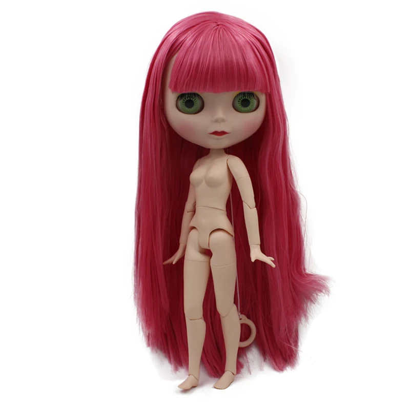 

Blyth Doll BJD, Neo Blyth Doll Nude Customized Frosted Face Dolls Can Changed Makeup and Dress DIY, 1/6 Ball Jointed Dolls SO40