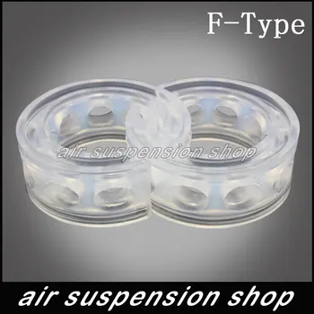 

2Pcs Universal 38mm Car F-Type Air Spring Bumper Shock Absorbers Strut Urethane Rubber Bumper Cushion Kit for 38mm Spring Height