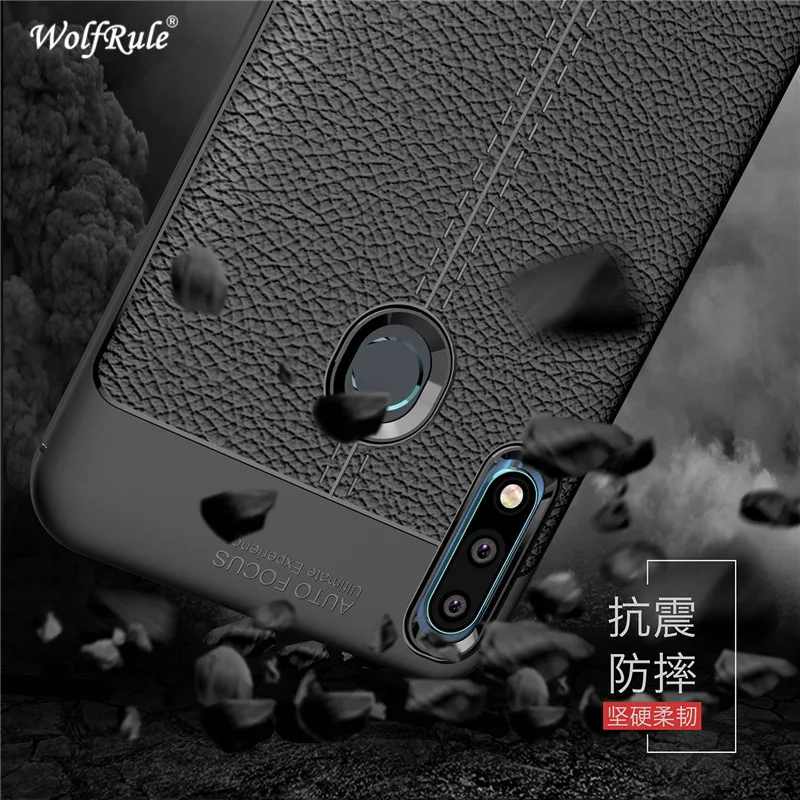 

Phone Case Asus Zenfone Max Pro M2 Cover Shockproof Luxury Leather WolfRule Soft TPU Case For Asus Zenfone Max Pro (M2) ZB631KL
