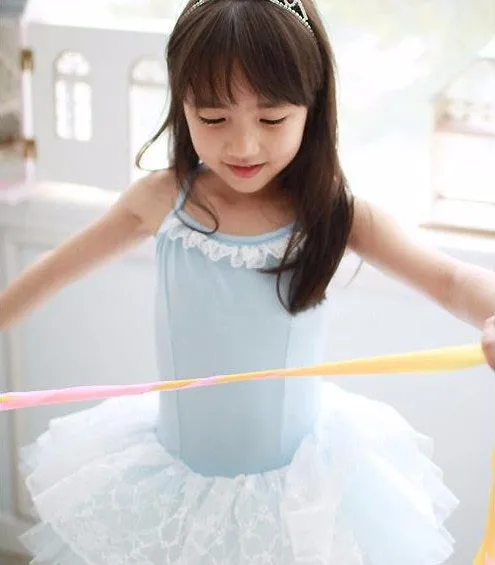 Южная Корея, розовая балетная юбка для детей от 3 до 7 лет Детское танцевальное платье-пачка танцевальное платье для девочек юбка для малышей детская юбка