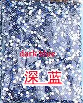 20000 шт./пакет плоские стразы 2 мм акриловые круглые украшение для ногтей, со стразами 12 Цвета Нейл-арт Декор камни 3D головистой формы, с декоративной отделкой бисером, украшение - Цвет: 08 Dark Blue