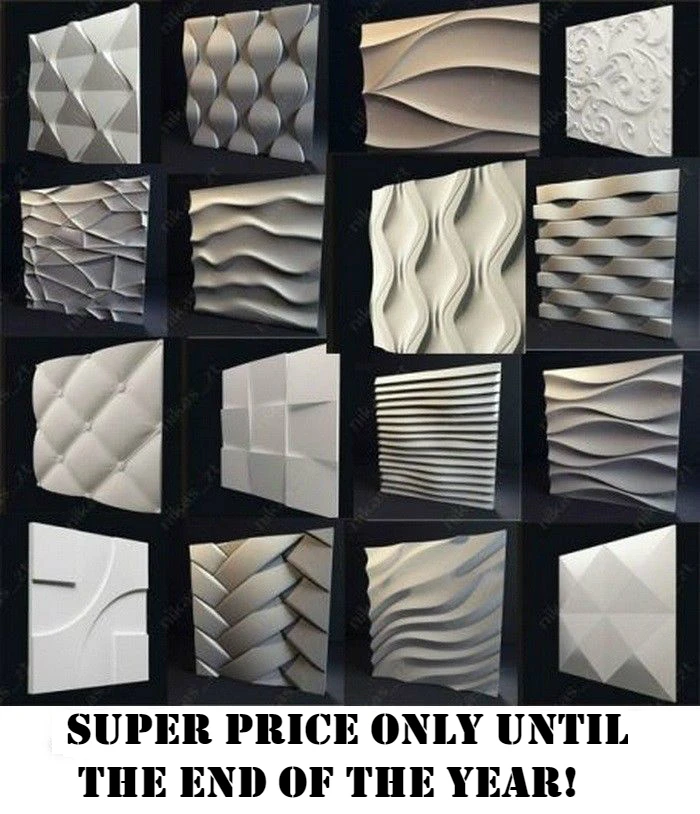 1 шт. 3D пластиковые формы для плиточных панелей плесень штукатурка стены камень стены Искусство Декор ABS пластиковая форма низкая цена до конца года