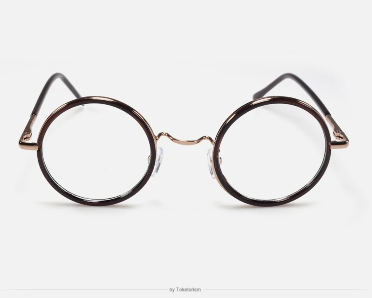 Toketorism винтажные круглые оправы для очков, Классические Новые оптические оправы, очки для мужчин и женщин 4018