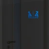 Забавная светящаяся наклейка на унитаз, мультяшная наклейка для ванной комнаты, туалета, наклейка на стену ► Фото 3/6