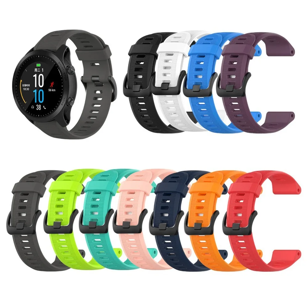 Silicone Band Replacement WristStrap For Garmin Forerunner 945935Fenix 5Plus 40JUL5 (2)