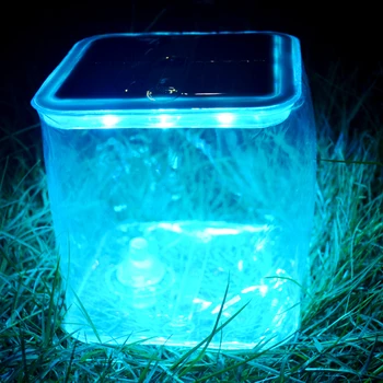 

Solar Inflatable Light 10 LED Portable Lantern Collapsible Tent Lamp Waterproof Outdoor Camping Hiking Light