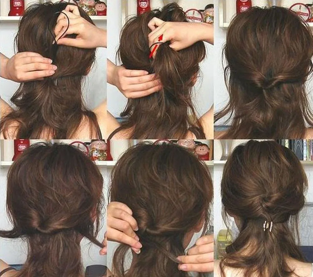 Hairstyle tool for girls Plastic Hair braiding tool Simple Hair Twist Styling Clip Hairstyle Braid Tool Y406
