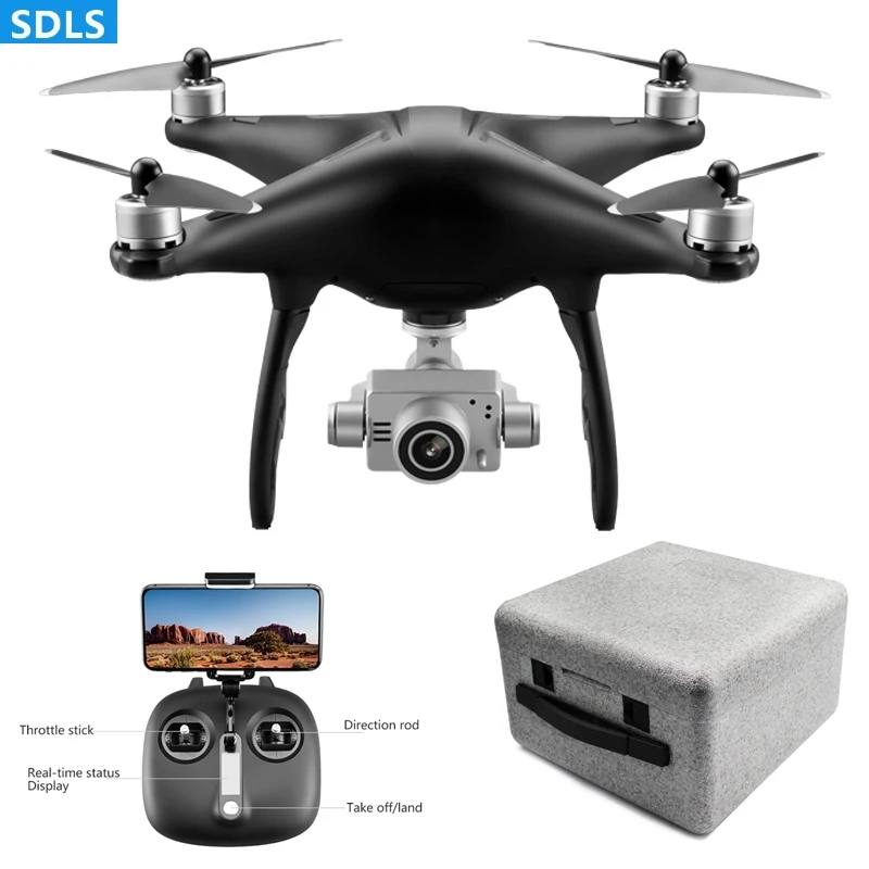 GPS RC дроны 5G 1080P WIFI FPV HD камера вертолет стабилизация возврата карданный