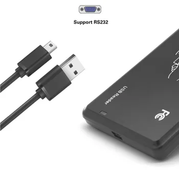 

RFID Reader EM4100 USB Proximity Sensor Smart Card Reader no drive issuing device EM ID USB for Access Control