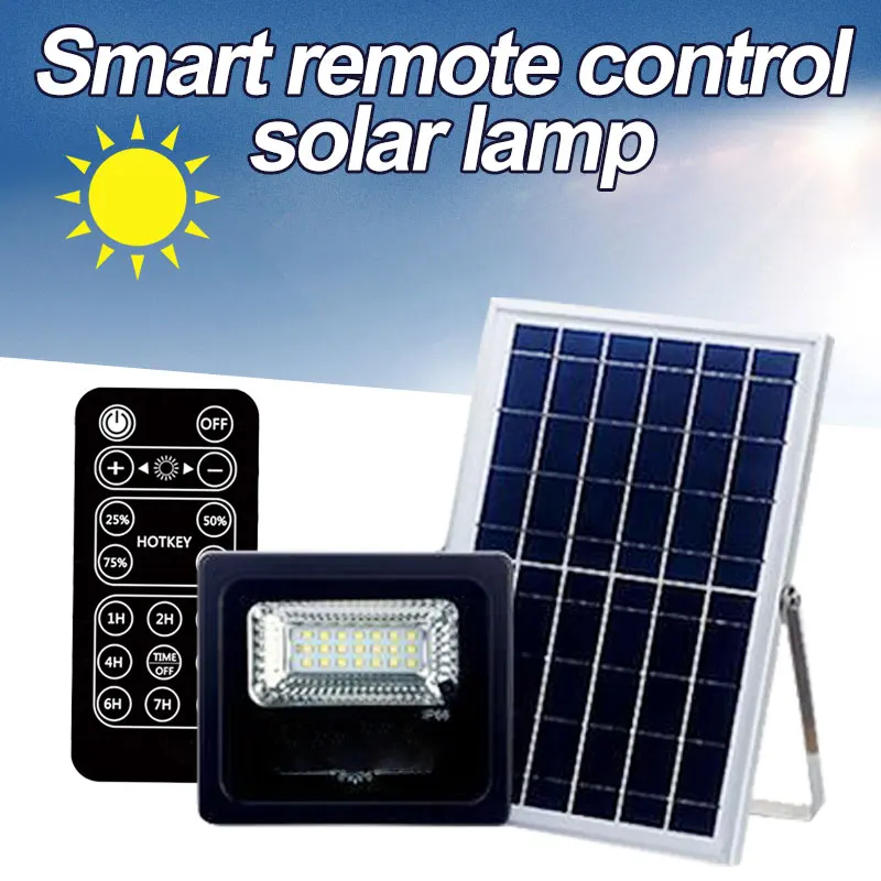 

Timing Solar Power Floodlight Eco-Friendly Garden Lamp Solar Spotlights Home Fence Light Solar Floodlight