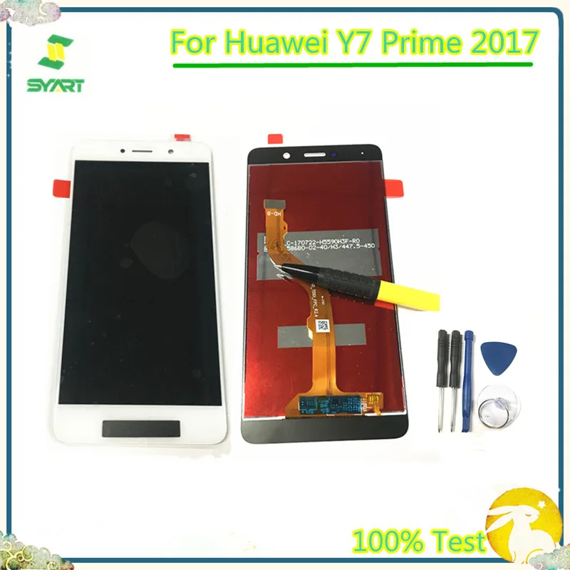 Для Huawei Y7 Prime 2017 Nova Lite + TRT-TL00 TRT-LX1 TRT-L21X ЖК-дисплей сенсорный экран дигитайзер сборка