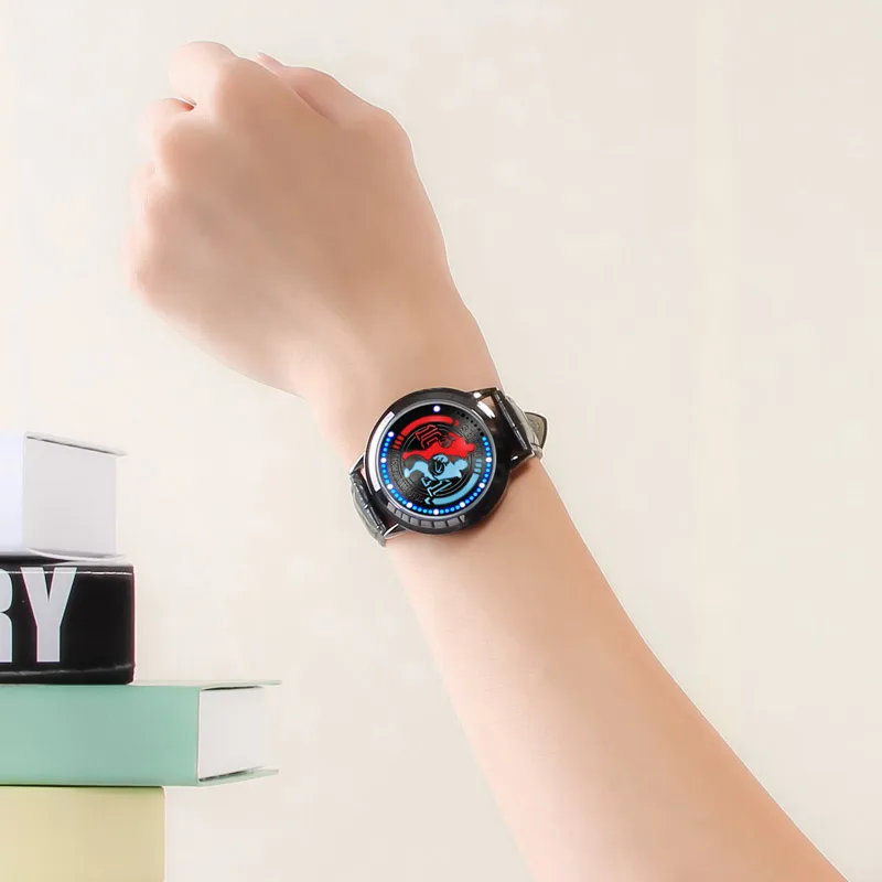 Kuroko no basket anime Kagami waterproof touch screen watch
