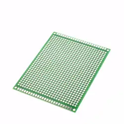 5 шт. 7x9 7*9 см double side Прототип PCB Луженая Универсальный доска экспериментальная пластинка circuirt отверстие хлеб совета 5 шт./лот зеленый