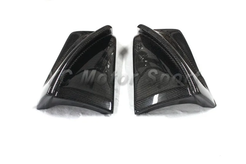 2008-2010 Mitsubishi Lancer EVO10 Rs Style Rear Bumper Caps CF (8)