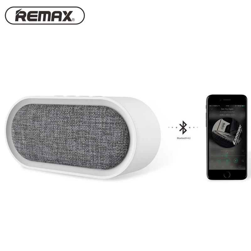 

Remax Portable Desktop Wireless Bluetooth Speaker Support TF AUX Sound Box for Phone Bookshelf Loudspeaker RB-M11