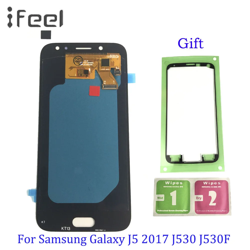 

100% tested Working AMOLED LCD For Samsung Galaxy J5 2017 J530 J530F LCD Display Touch Screen Digitizer Assembly Replacement