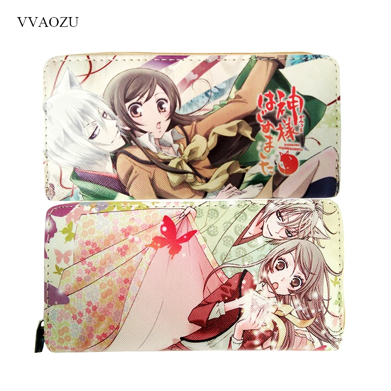 Kamisama Hajimemashita аниме косплей милый длинный женский кошелек на молнии Love сумка для
