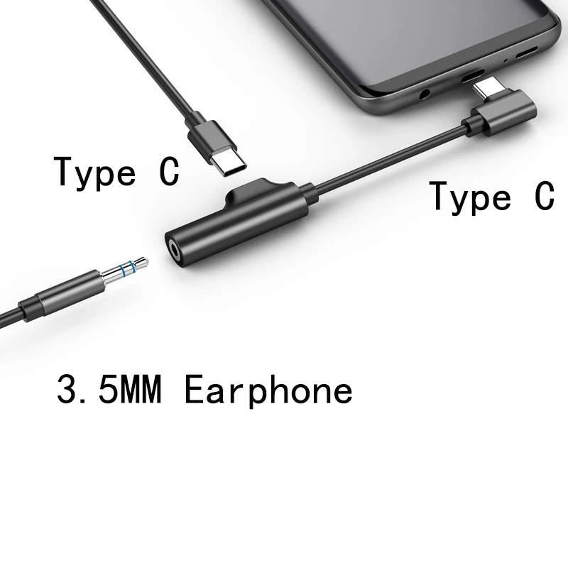 Thbelieve USB Type C до 3 5 мм Aux аудио поддержка зарядки синхронизации данных USBC Jack адаптер