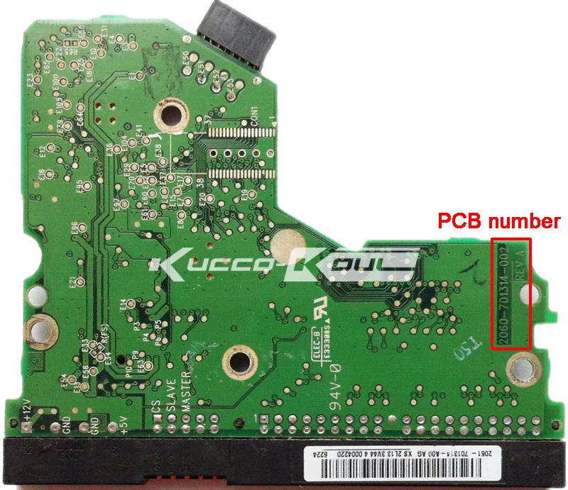 

HDD PCB Логическая плата 2060-701314-002 REV A для 3,5 IDE/PATA жесткий диск
