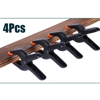 

4pcs/lot 6inch Plastic A-shape Wood Clamp Spring Clips Clamps for Woodworking Grampo Marceneiro Wood Working Tools Hardware