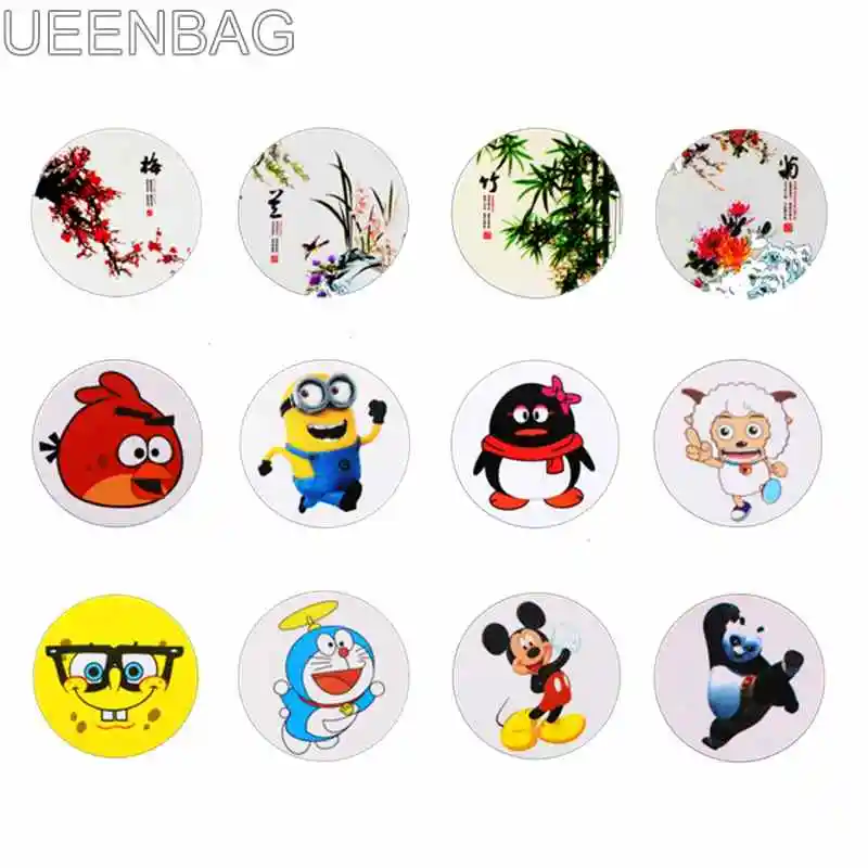 

1Pcs 125KHZ EM4305 Access Control Tags Writable Copy Card Stickers Labels for Mobile Phone Diameter 45mm Epoxy Waterproof