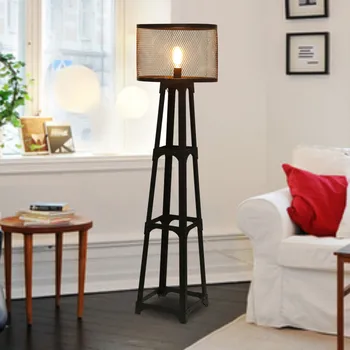 

modern tirpod floor lamp Eiffel Tower standing lamp iron art lamp for living room bedroom home luminaires novelty light fixtures