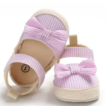 

Fashion Infant Baby Girl Soft Sole Sandals Toddler Summer Shoes Bow Knot Sandal