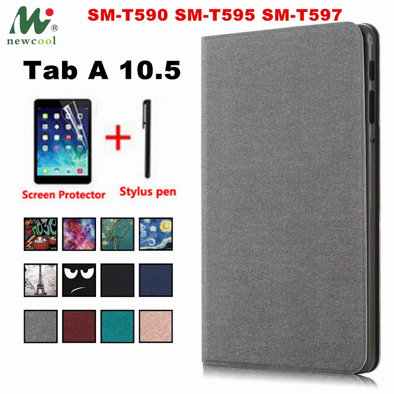 

NEWCOOL Case for Samsung Galaxy Tab A 10.5 SM-T590 SM-T595 SM-T597 Tablet Cover for Samsung Tab A 10.5 2018 case