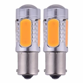 

1Pcs Super Bright LED Bulb Light Lamp Universal Spotlights COB LED Bulbs Turn Signal Auto Brake Backup Light lamps