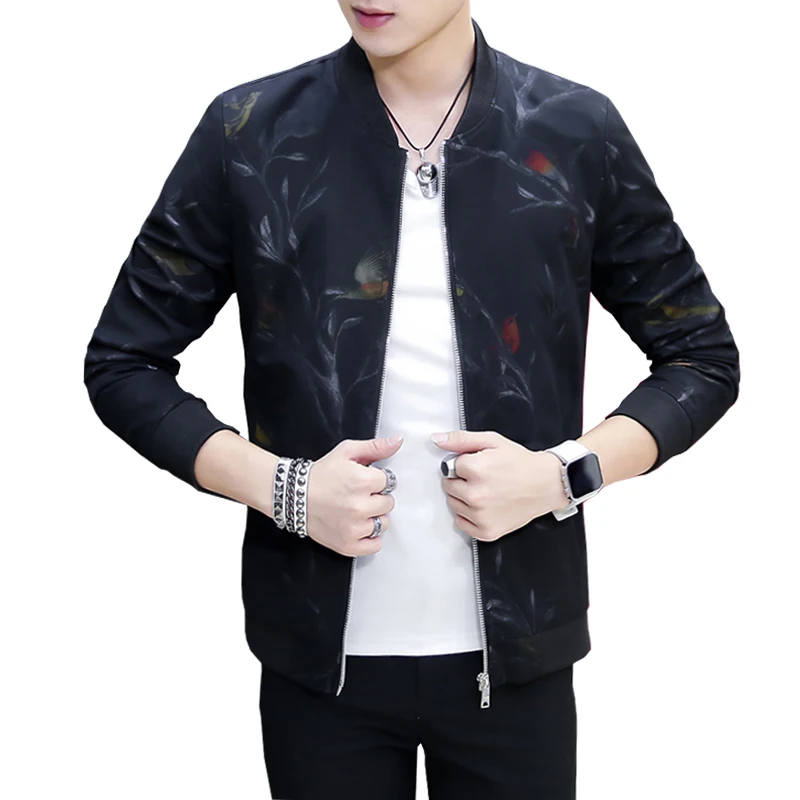 

New spring autumn men jacket coat mens slim bomber jackets for men casual outerwear veste homme coats