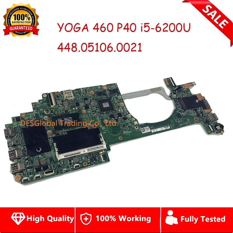 

LCL-1 MB 14283-3 448.05106.0021 Mainboard For Lenovo ThinkPad YOGA 460 P40 yoga14 Laptop motherboard 01HY663 i5-6200U 100% Test