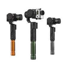 Free shipping Assembled 3 axis handheld gimbal stabilizer for Gopro Gopro 3+ Gopro 4 Xiaoyi camera RC quadcopter drone aerial