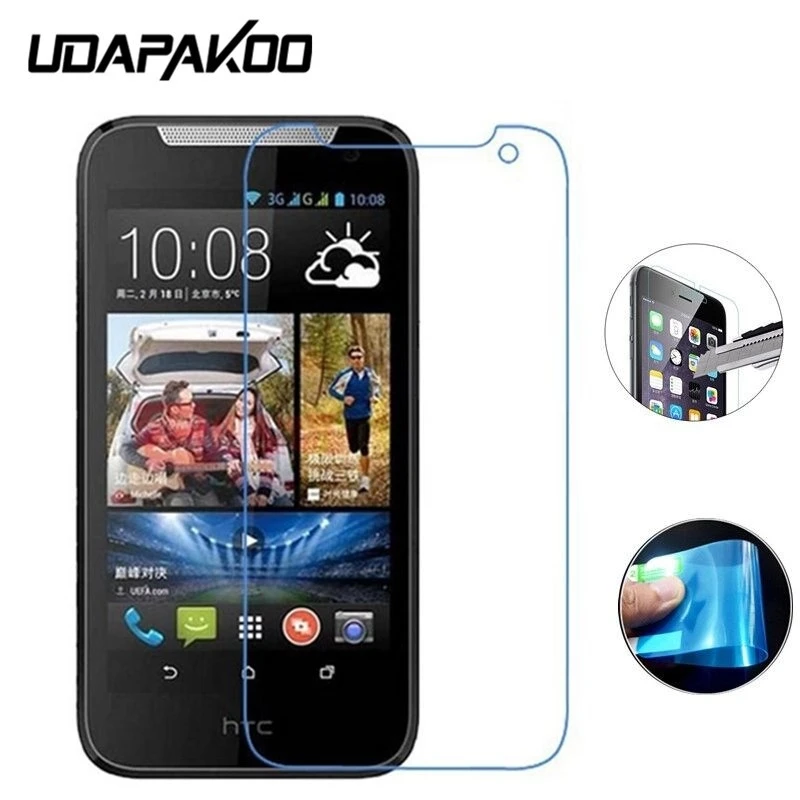 

Udapakoo Nano Explosion-proof (Soft Glass) Clear Screen Protector Front Protective Film for HTC Desire 310 D310W