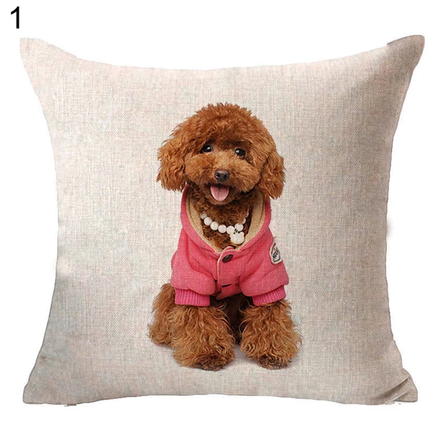 45x45cm New Dog Design Pillowcases Printed Throw Pillow Case Cushion