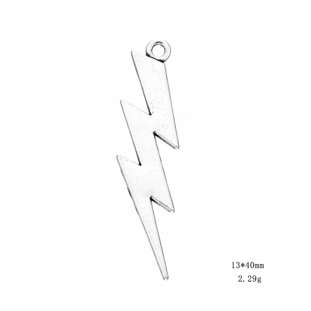 Myshape-Jewelry-New-2017-Antique-Silver-Plated-HP-Lightning-Bolt-Charms-Wholesale-10pcs-Bracelet-Making-Jewelry (1)