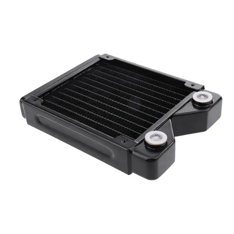 

120mm G4/1" copper Computer Radiator PC Case Water Cooling Cooler Heat Sink Heat Exchanger CPU GPU Heatsink