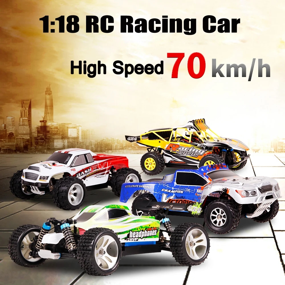 WLtoys A959 B 1:18 4WD Багги дистанционного Управление автомобиля Альбумин человека
