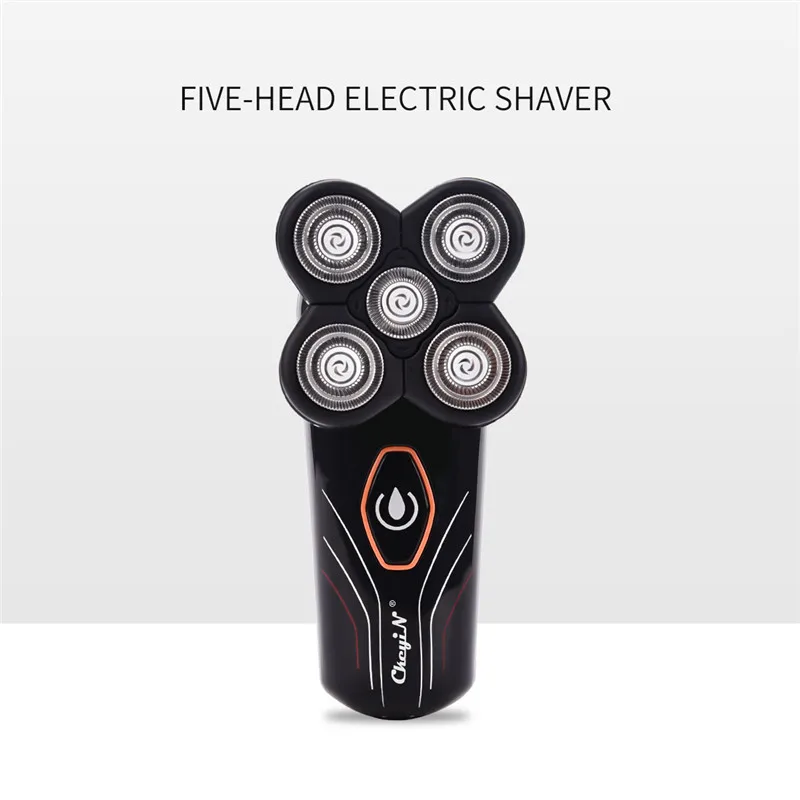 Электрический бритвенный станок 4D триммер для бороды бритвы 5 лезвий независимо плавающая головка перезаряжаемая Бритва мужская борода