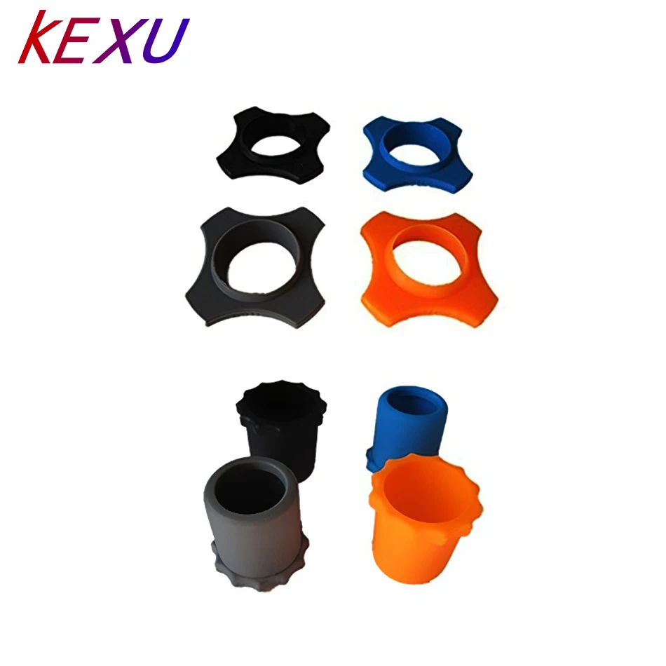 

4 Sets Shakeproof Wireless Handheld Microphone Anti-rolling Mic Protection Silicone Ring & Bottom Rod Sleeve Holder Set for KTV
