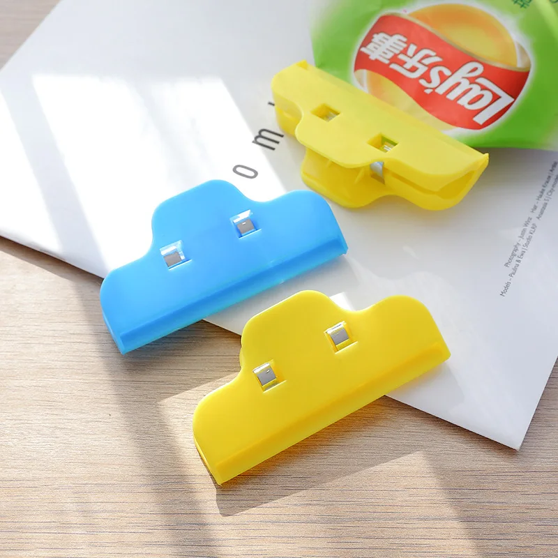 

Fresh Keeping Clips Storage Bag Clip Snack Sealing Dried Milk Bag Sealed Clip Candy Food Storage Package Sealing Clamp Bag Clips