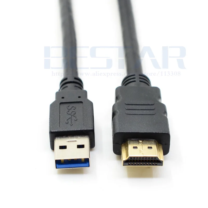 Утапливаемое крепление на приборную панель автомобиля USB3.0 HDMI штекер гнездо USB A