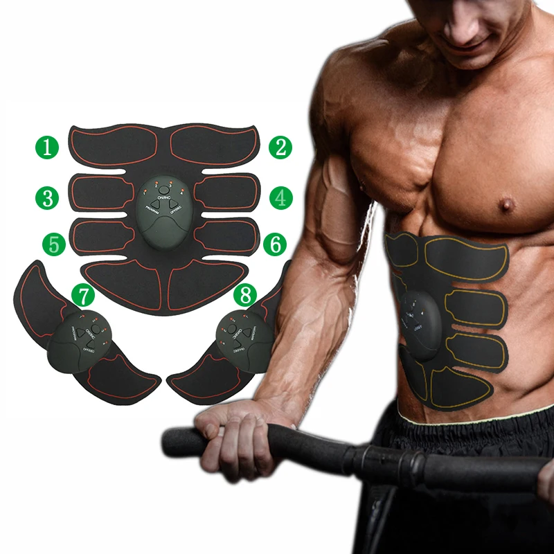 Body-Slimming-Shaper-Machine-TENS-Electronic-Abdominal-Fitness-Accessories-Smart-EMS-Muscle-Trainer-Wireless-Stimulator-Massager