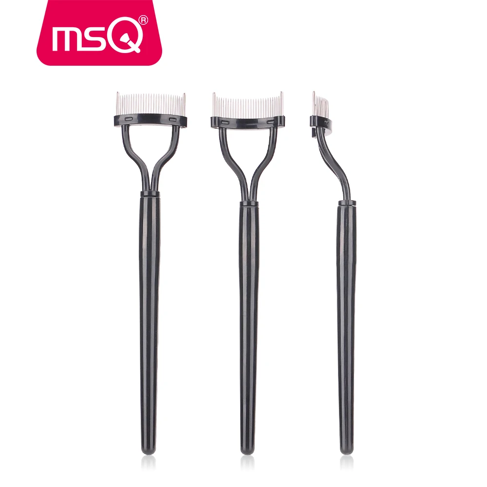 

MSQ 1PCS Make up Mascara Guide Applicator Eyelash Comb Eyebrow Brush Curler Beauty Essential Eye Makeup Tools