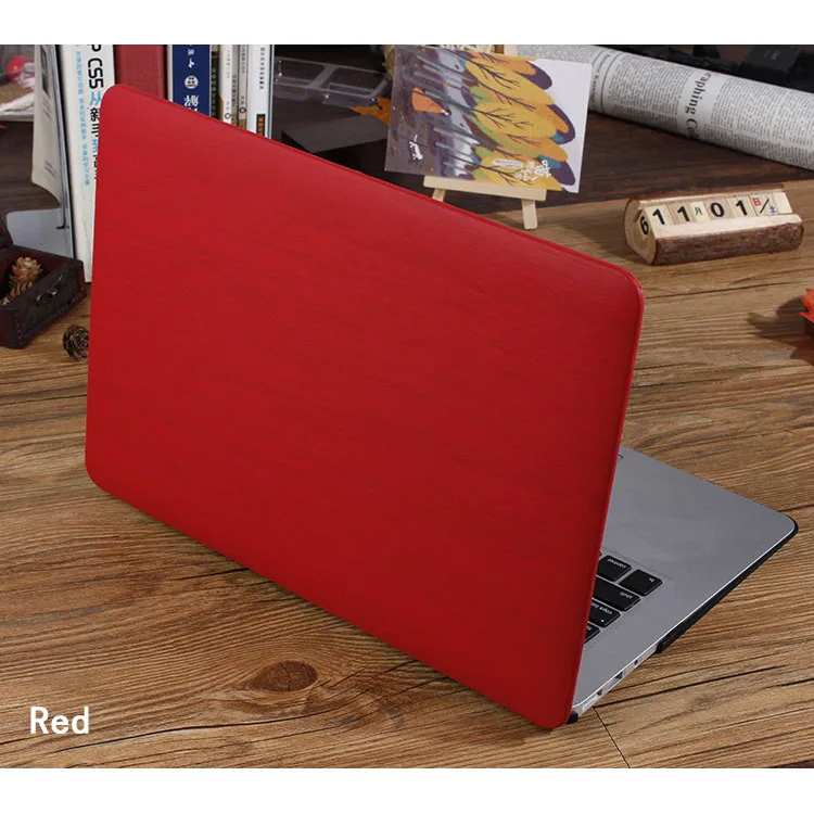 JUNWER деревянный из искусственной кожи чехол для Macbook Air Pro retina 13 дюймов Чехол Жесткий Чехол сумка для ноутбука для Apple Macbook Air 13,3 чехол - Цвет: 10
